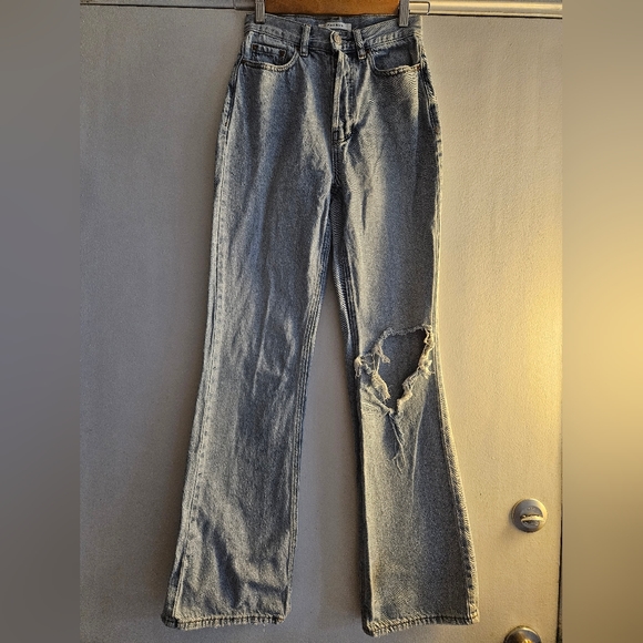 PacSun Pants - PacSun Women's High Rise Boot Cut Buttton Fly Denim Jeans Size 24